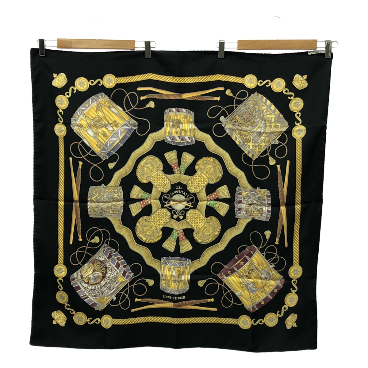 美品】 HERMES / エルメス | LES TAMBOURS タンブールの太鼓 カレ90