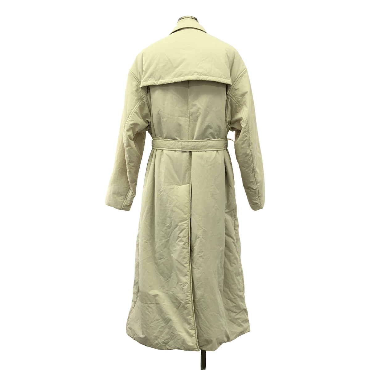 GUCCI / グッチ | BELTED MONOGRAM SUPREME PADDED COAT ベルト付