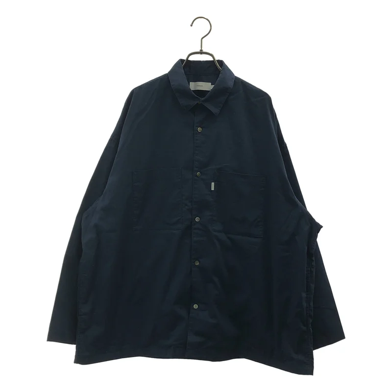 Graphpaper / グラフペーパー | 2023AW | Solotex Twill L/S Oversized Box Shirt / オーバーシルエット シャツ | F | メンズ
