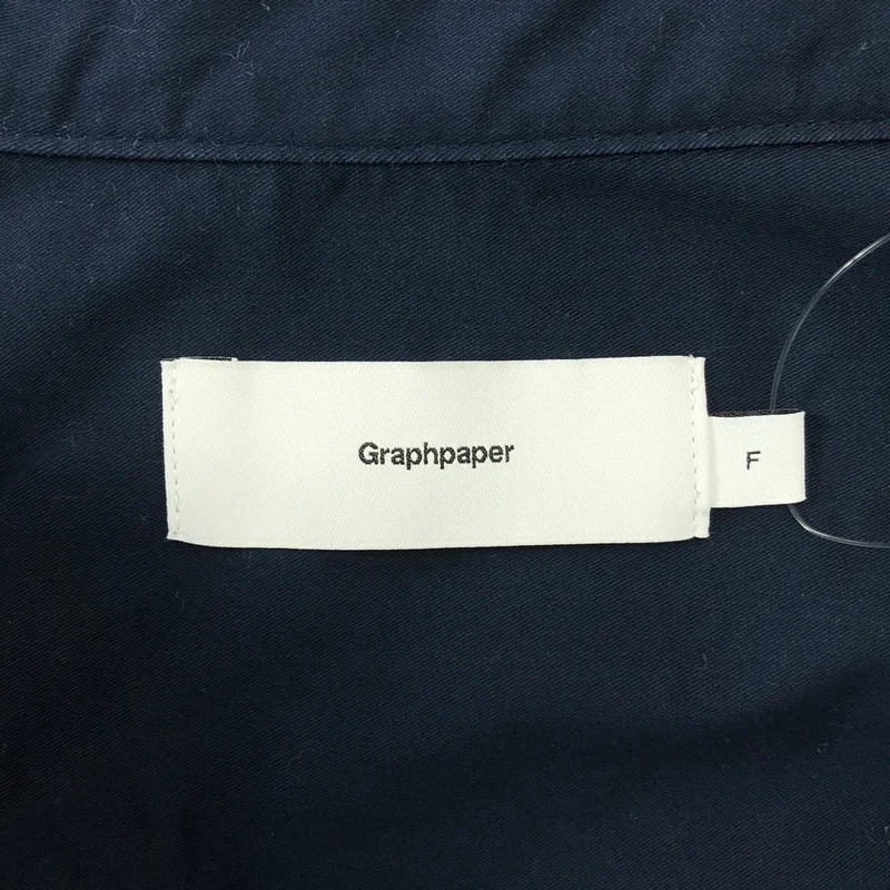 Graphpaper / グラフペーパー | 2023AW | Solotex Twill L/S Oversized Box Shirt / オーバーシルエット シャツ | F | メンズ