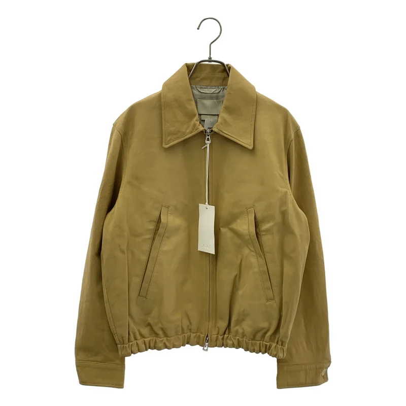YOKE / ヨーク | Leather Zip Blouson レザー ジップブルゾン ジャケット | 1 | メンズ