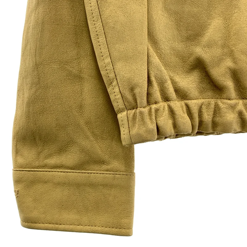 YOKE / ヨーク | Leather Zip Blouson レザー ジップブルゾン ジャケット | 1 | メンズ