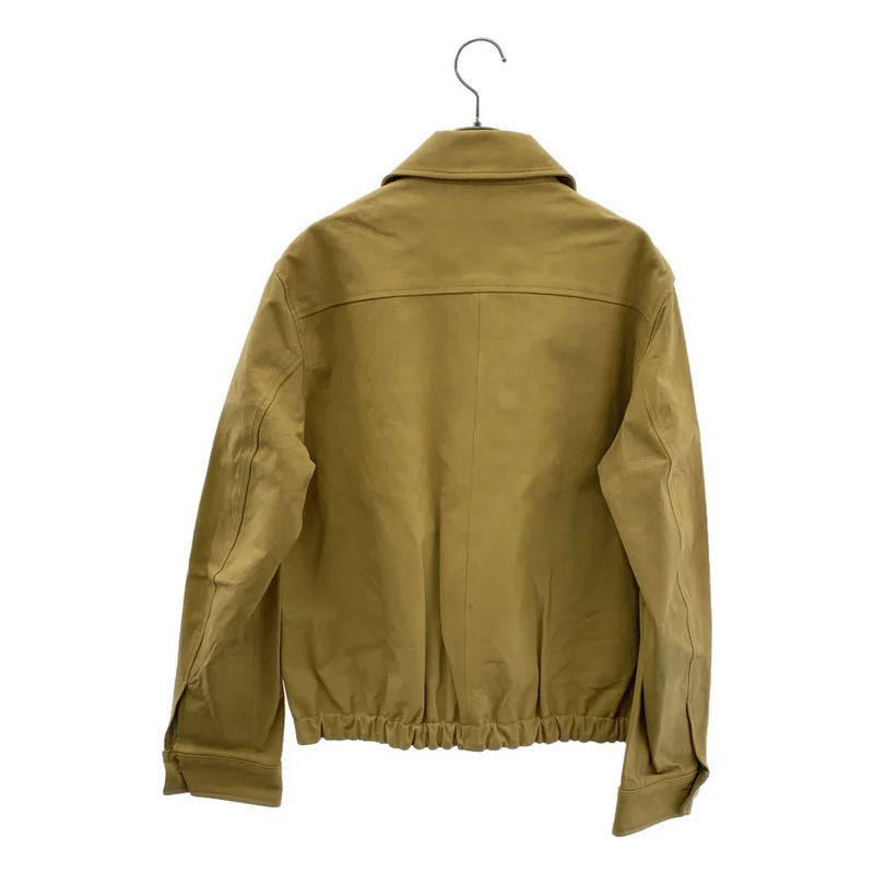 YOKE / ヨーク | Leather Zip Blouson レザー ジップブルゾン ジャケット | 1 | メンズ