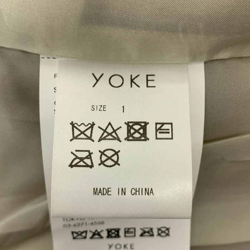 YOKE / ヨーク | Leather Zip Blouson レザー ジップブルゾン ジャケット | 1 | メンズ