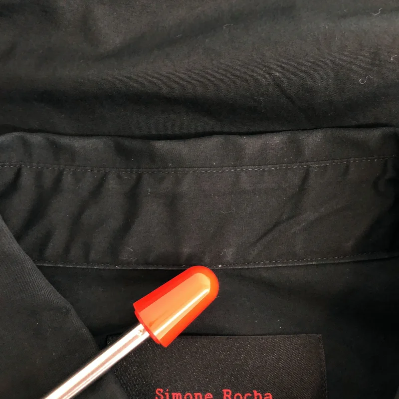 Simone Rocha / シモーネロシャ | コットンポプリン アシンメトリー ギャザーシャツ | S | レディース