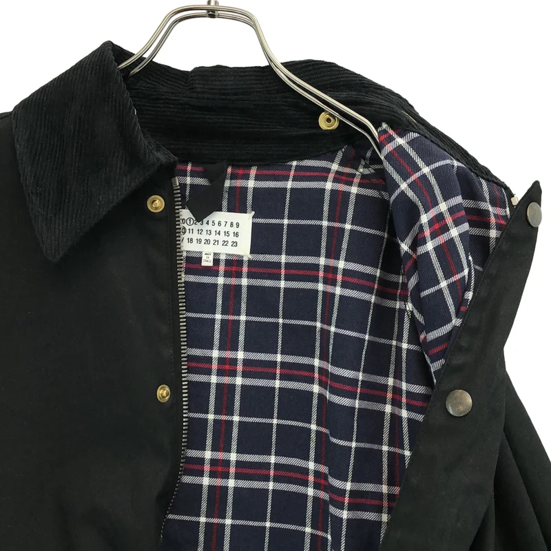 Maison Margiela / メゾンマルジェラ | 2022AW | ワックスコーティング ロングコート | 46 | メンズ