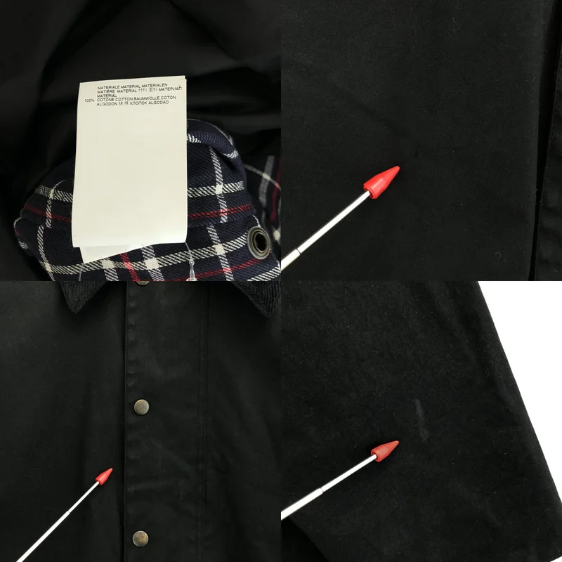 Maison Margiela / メゾンマルジェラ | 2022AW | ワックスコーティング ロングコート | 46 | メンズ