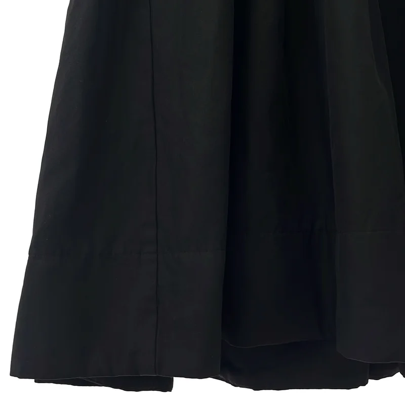 COMME des GARCONS / コムデギャルソン | 2017SS | ポリエステル縮絨 断ち切り プリーツ ワンピース | S | レディース