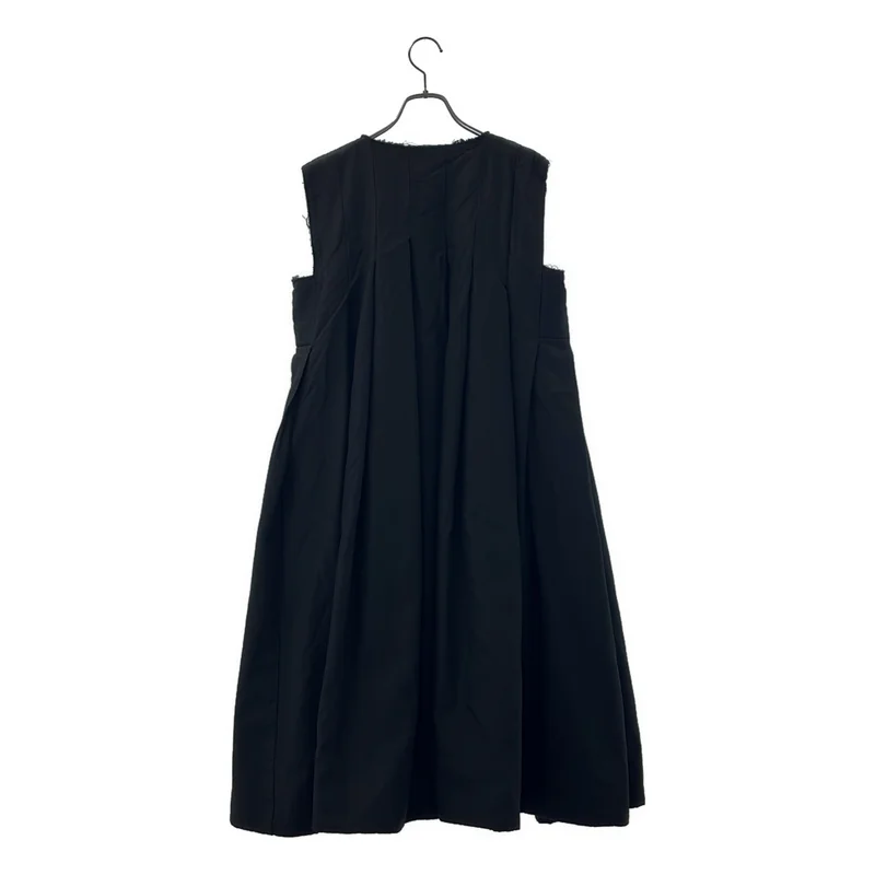 COMME des GARCONS / コムデギャルソン | 2017SS | ポリエステル縮絨 断ち切り プリーツ ワンピース | S | レディース