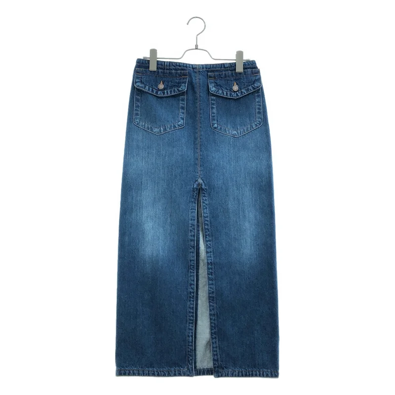 Chloe / クロエ | スリット デニムスカート CH24WDJ0115040236 | 36 | レディース