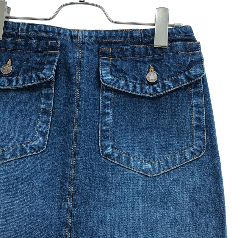 Chloe / クロエ | スリット デニムスカート CH24WDJ0115040236 | 36 | レディース