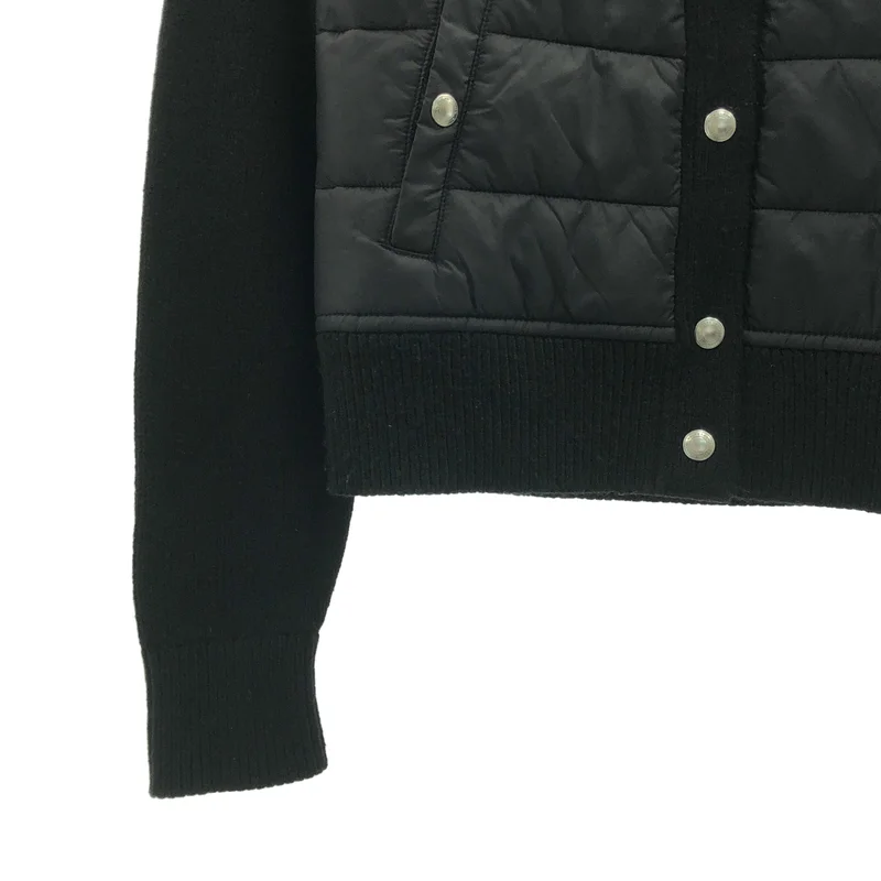 POLO RALPH LAUREN / ポロラルフローレン | 中綿 ワンポイントポニー ロゴボタン ニット ジャケット | XS | レディース
