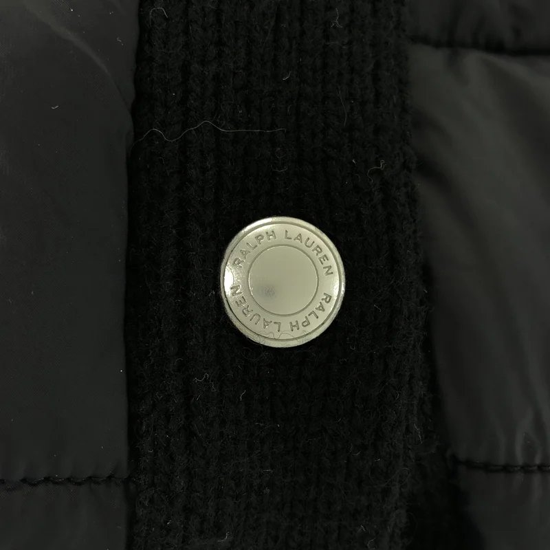 POLO RALPH LAUREN / ポロラルフローレン | 中綿 ワンポイントポニー ロゴボタン ニット ジャケット | XS | レディース