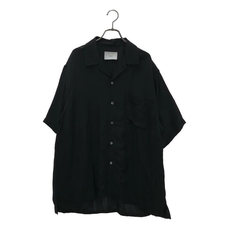 ssstein / シュタイン | VIS/LI TWILL OVERSIZED OPEN COLLAR SS SHIRT オープンカラーシャツ | S | メンズ