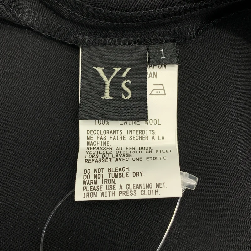 Y's / ワイズヨウジヤマモト | ウールギャバ サロペットワンピース | 1 | レディース