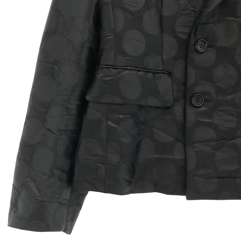 COMME des GARCONS / コムデギャルソン | 2011AW | アセテート ドット ダブルブレスト テーラードジャケット | XS | レディース