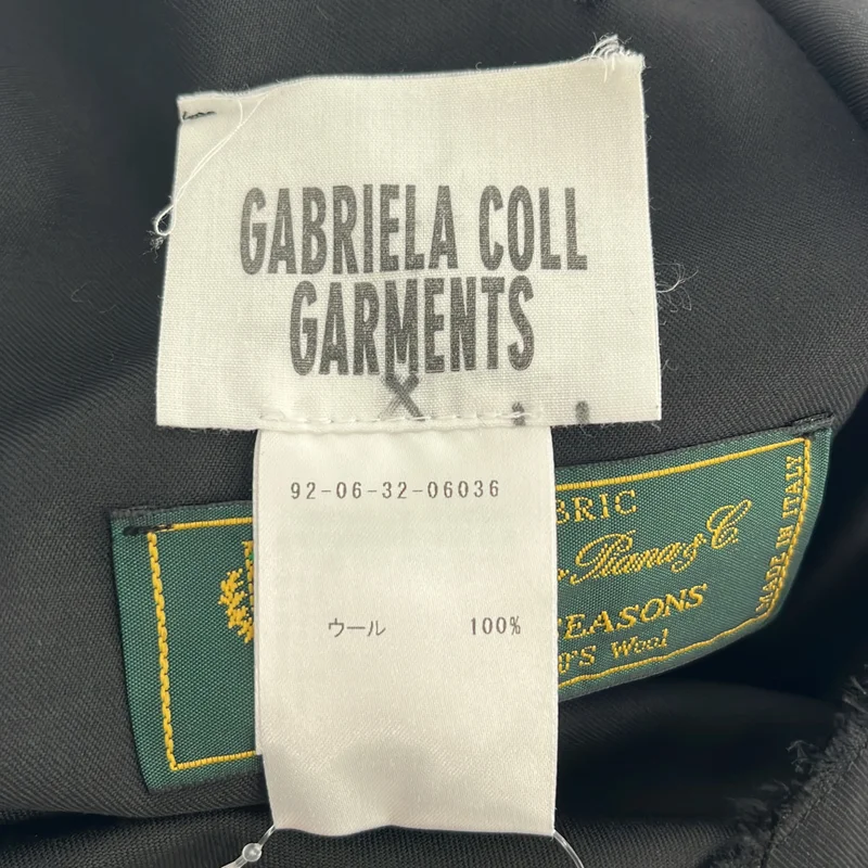 GABRIELA COLL GARMENTS / ガブリエラコールガーメンツ | No.3 ホルターネック カットオフ ワンピース | 1 | レディース