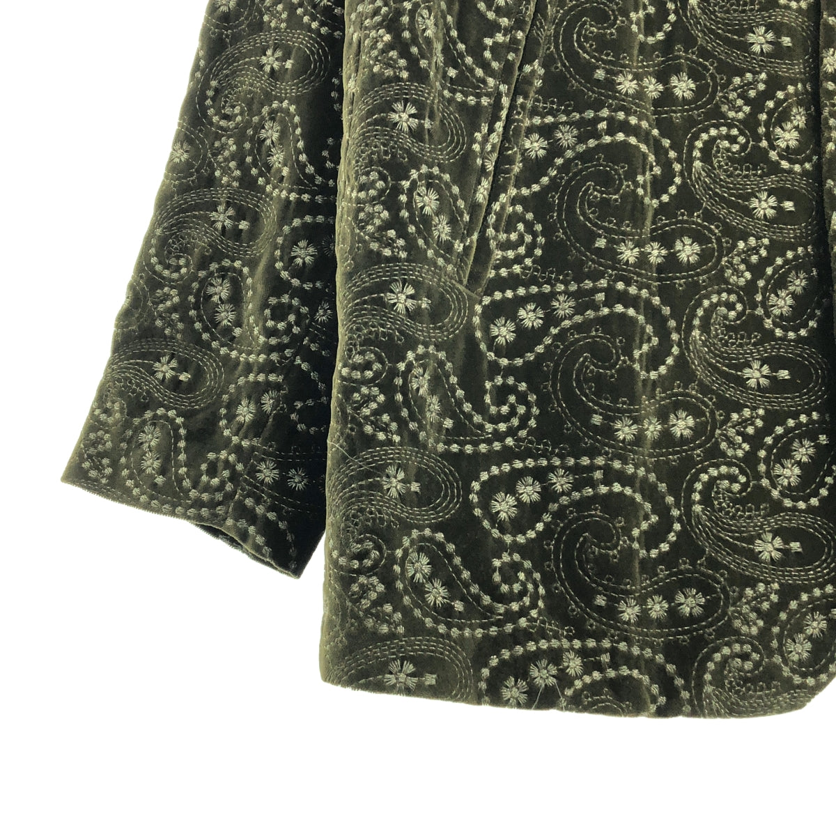 美品】 Needles / ニードルス | Raglan Jacket Emb. Velvet ペイズリー