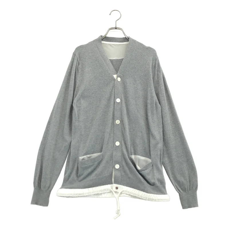 sacai / サカイ | コットン カシミヤ カーディガン | 2 | メンズ