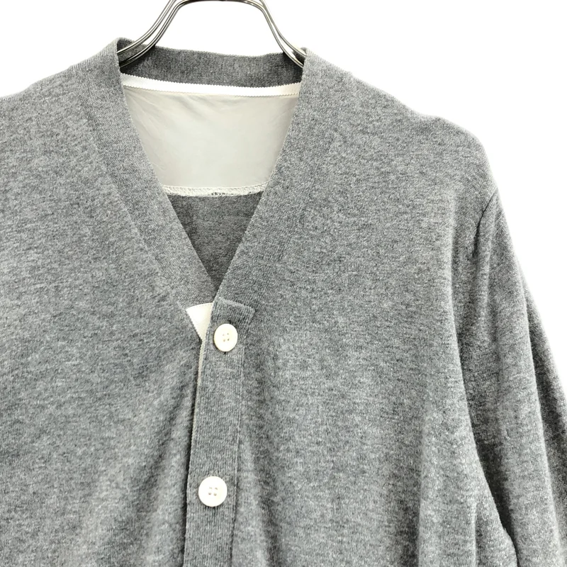 sacai / サカイ | コットン カシミヤ カーディガン | 2 | メンズ