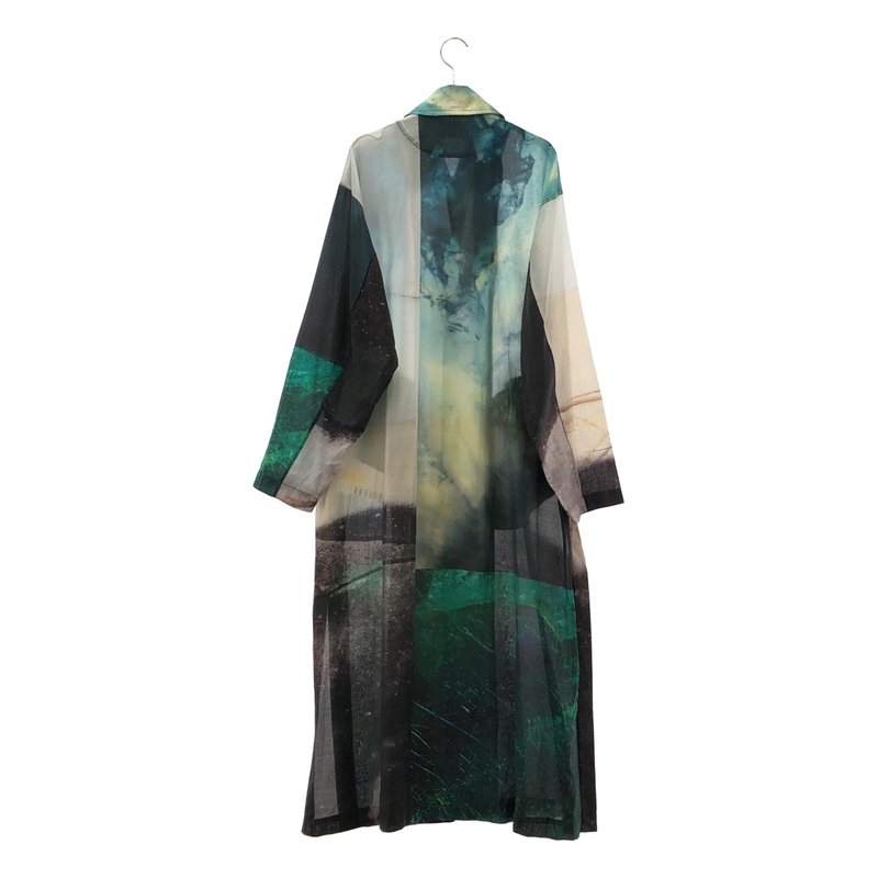 TAAKK / ターク | 総柄プリント ステンカラーコート TA24SS-CO040 | 2 | メンズ