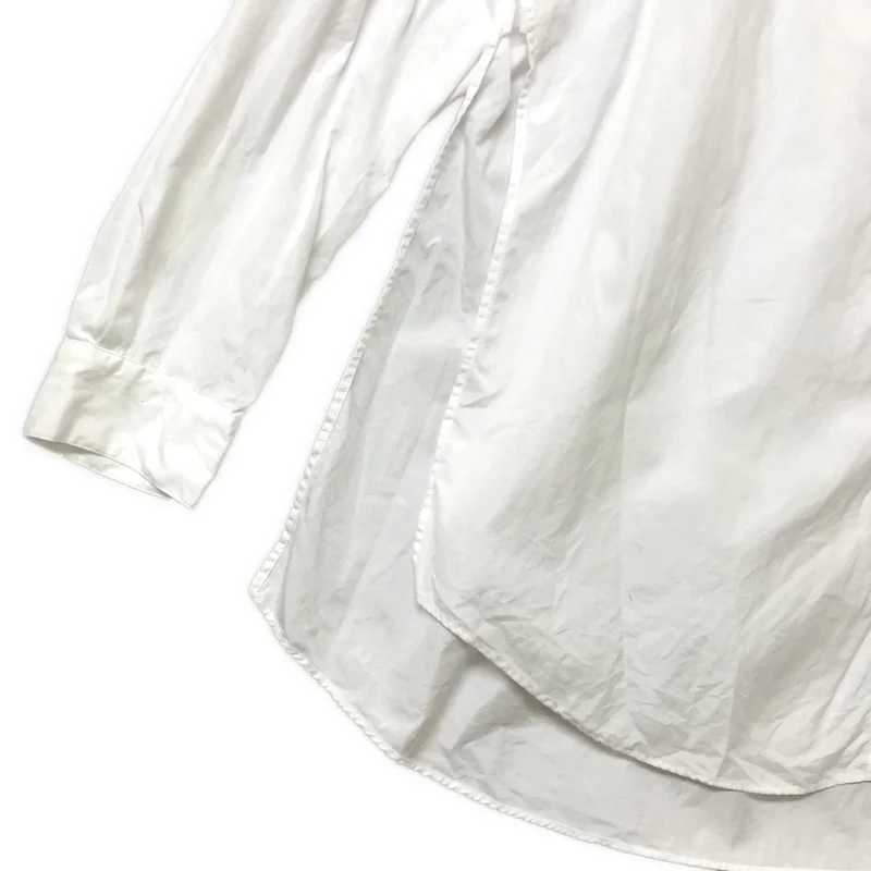 LIMI feu / リミフゥ | コットン サイドスリット ロングシャツ | – KLD