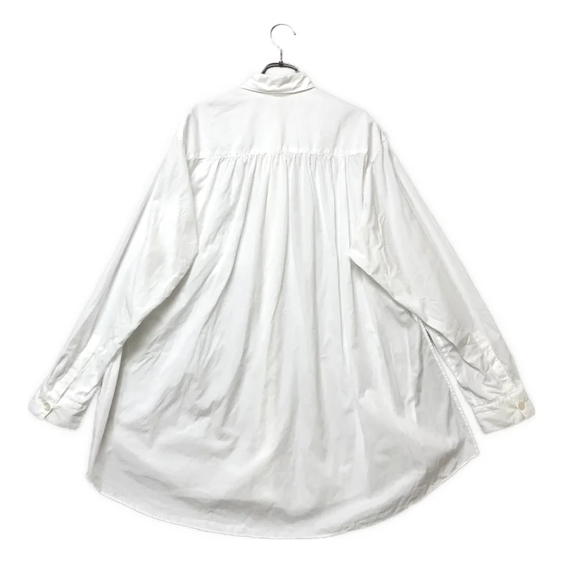 LIMI feu / リミフゥ | コットン サイドスリット ロングシャツ | – KLD