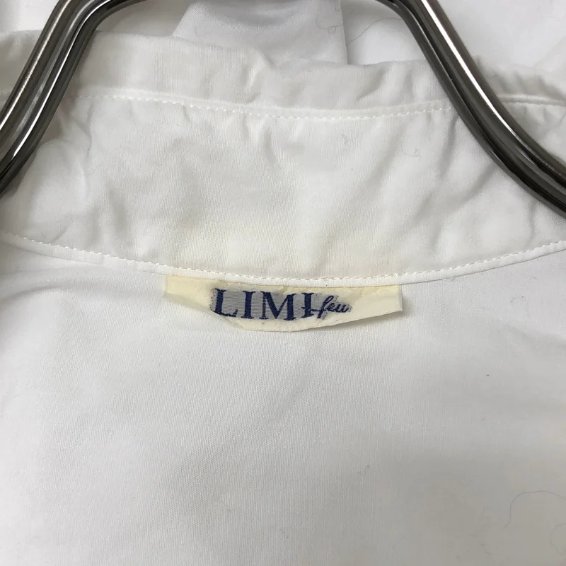 LIMI feu / リミフゥ | コットン サイドスリット ロングシャツ |