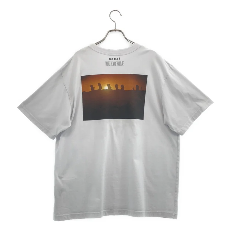 sacai / サカイ | 2025AW | Where the Wild Thing Are グラフィック プリント Tシャツ | 5 | メンズ