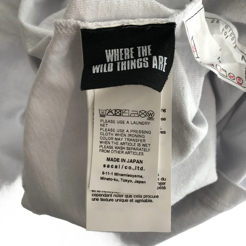 sacai / サカイ | 2025AW | Where the Wild Thing Are グラフィック プリント Tシャツ | 5 | メンズ