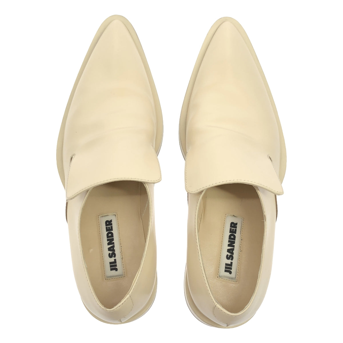 美品】 JIL SANDER / ジルサンダー | ポインテッドトゥ スリッポン 美品】 JIL SANDER / ジルサンダー | ポインテッドトゥ スリッポン