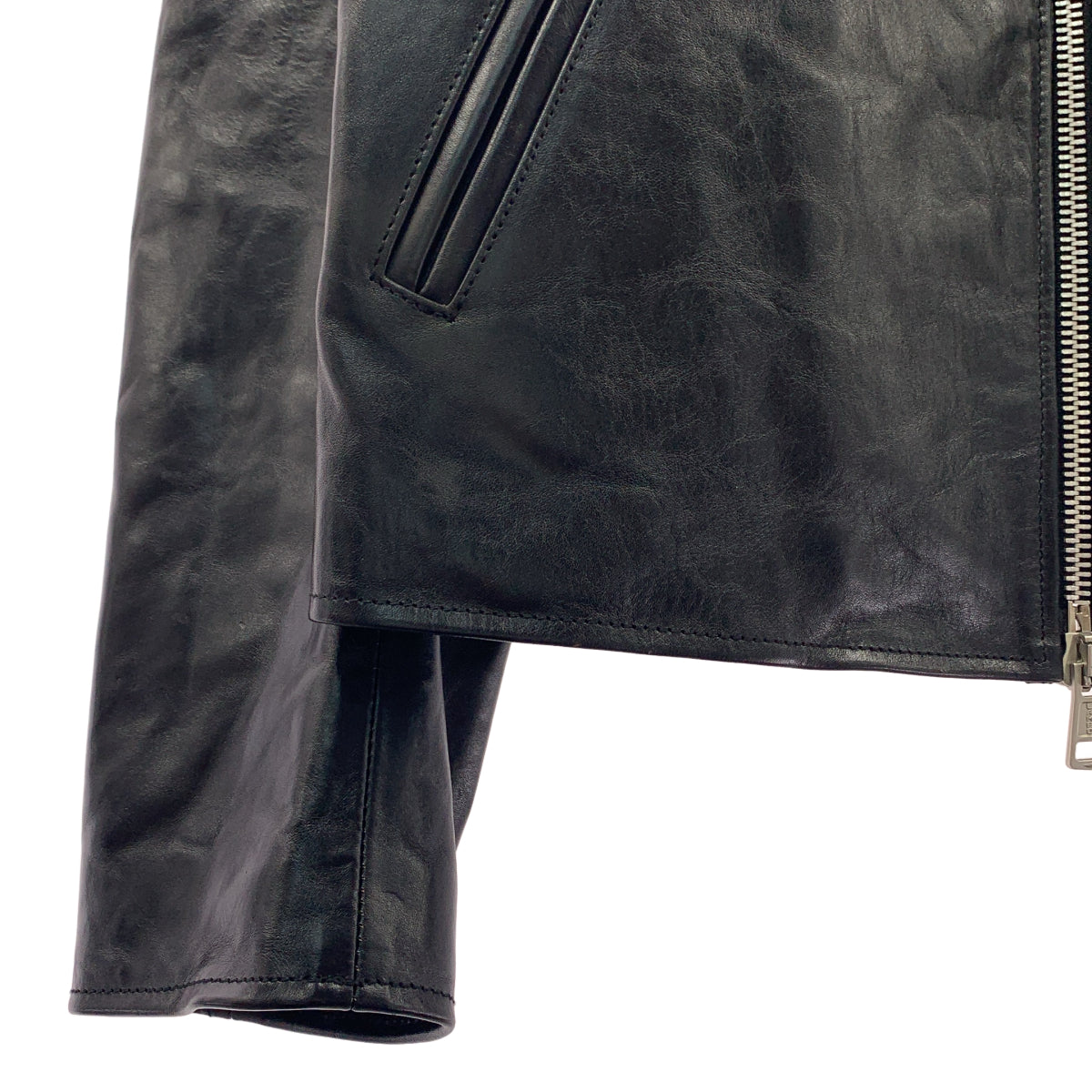 OUR LEGACY / アワーレガシー | MINI JACKET leather ダブルジップ