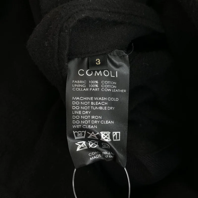COMOLI / コモリ | 2025AW | デニムレザー ワークジャケット C03-01015 | 3 | メンズ