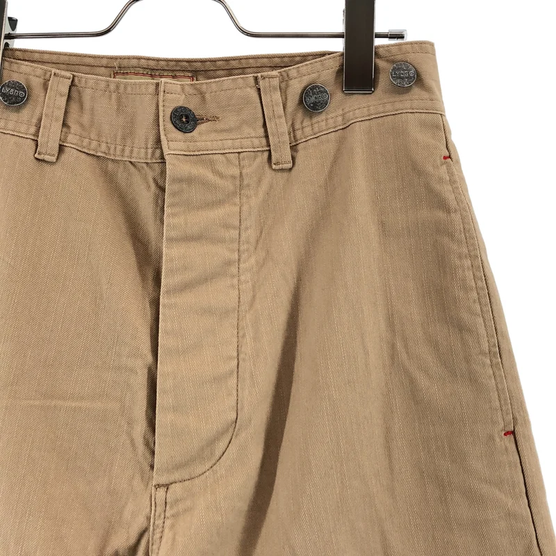NIGEL CABOURN LYBRO / ナイジェルケーボンライブロ | RAILROAD PT CO TWILL コットン ボタンフライ パンツ | 30 | メンズ