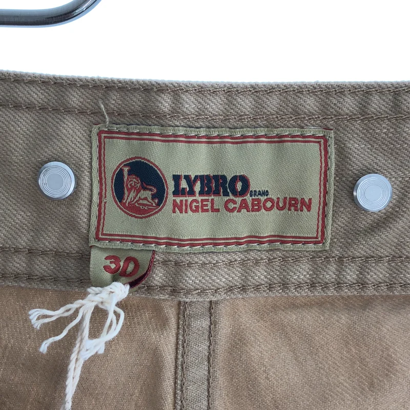NIGEL CABOURN LYBRO / ナイジェルケーボンライブロ | RAILROAD PT CO TWILL コットン ボタンフライ パンツ | 30 | メンズ
