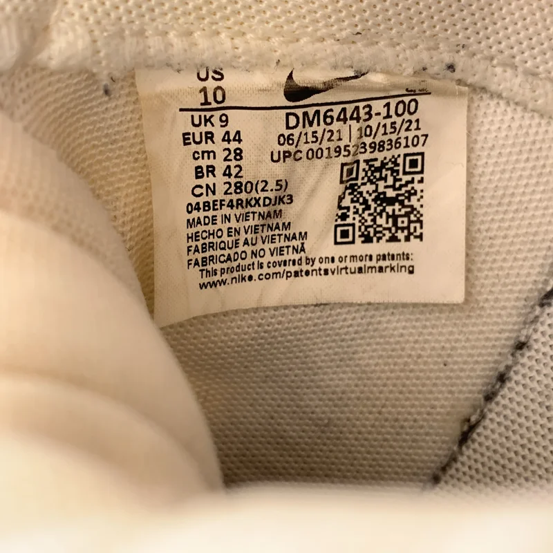 sacai / サカイ | × Nike Blazer Low "White Patent Leather" スニーカー | 28.0 | メンズ