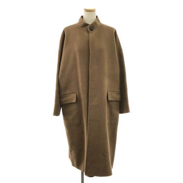 GALERIE VIE / ギャルリーヴィー | コットンシルク ノーカラーコート