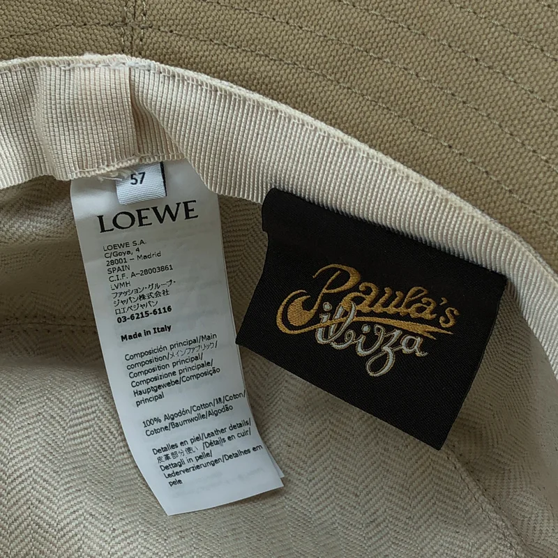 LOEWE / ロエベ | Paula's Ibiza Fisherman Hat パウラズイビザ フィッシャーマン バケットハット | 57 | その他