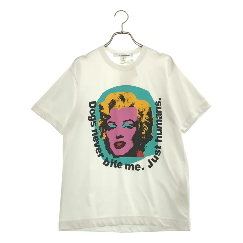 COMME des GARCONS SHIRT / コムデギャルソンシャツ | × Andy Warhol プリント カットソー | XS | メンズ