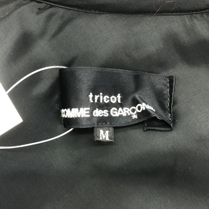 tricot COMME des GARCONS / トリココムデギャルソン | 2002AW | ウール モヘヤ フリル シングル ジャケット / 総裏地 | M | レディース