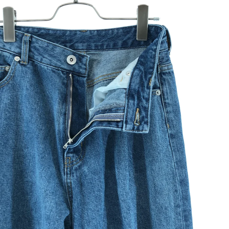 JOSE MOON / ジョゼムーン | HEM LAYERED DENIM PANTS デニムパンツ | 38 | レディース