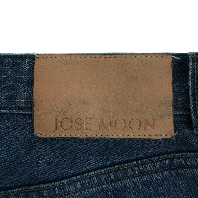 JOSE MOON / ジョゼムーン | HEM LAYERED DENIM PANTS デニムパンツ | 38 | レディース