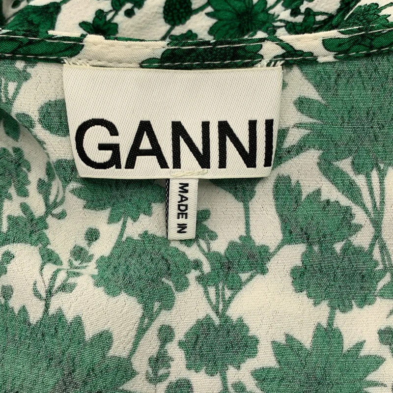 Ganni / ガニー | フローラル プリント ワンピース | 34 | レディース