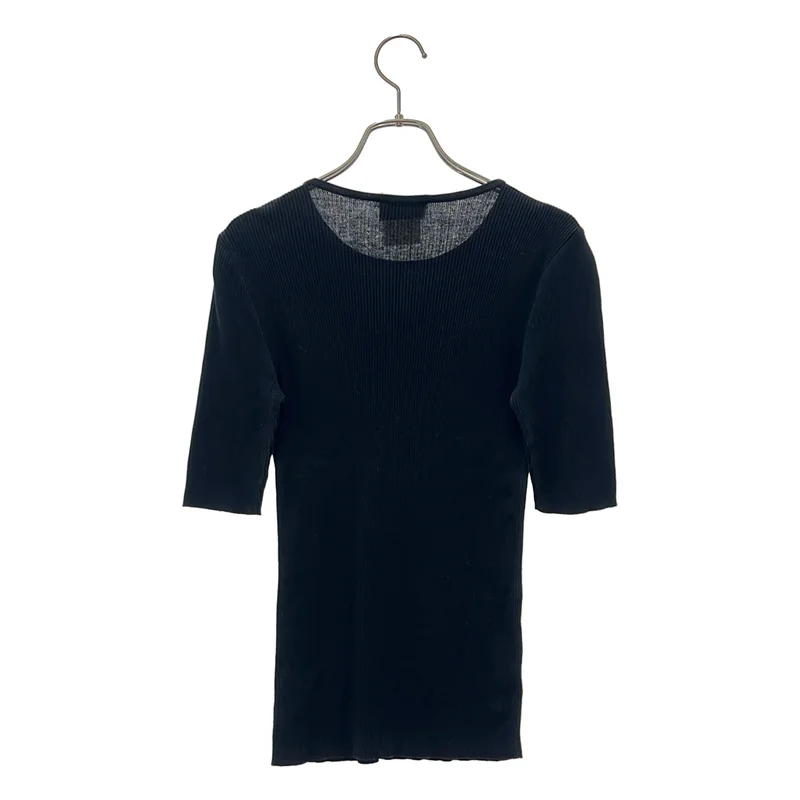 CHANEL / シャネル | リブ Tシャツ_半袖 C-TK-5914 | 40 | レディース