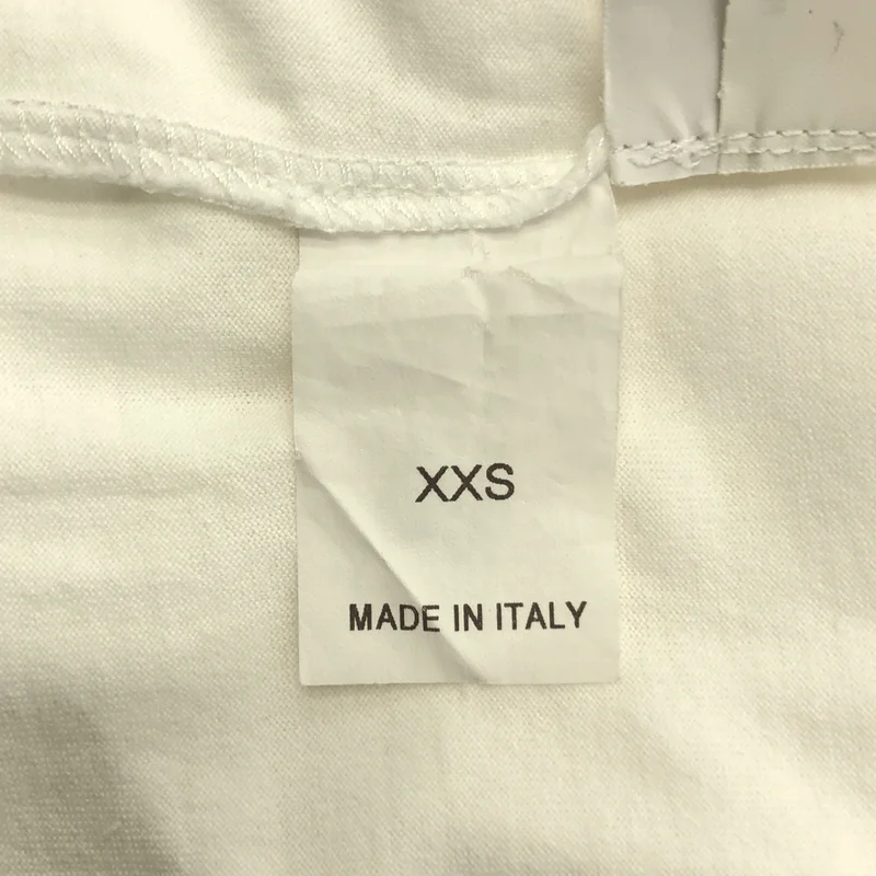 BRUNELLO CUCINELLI / ブルネロクチネリ | ラインストーン装飾 Vネック Tシャツ | XXS | レディース
