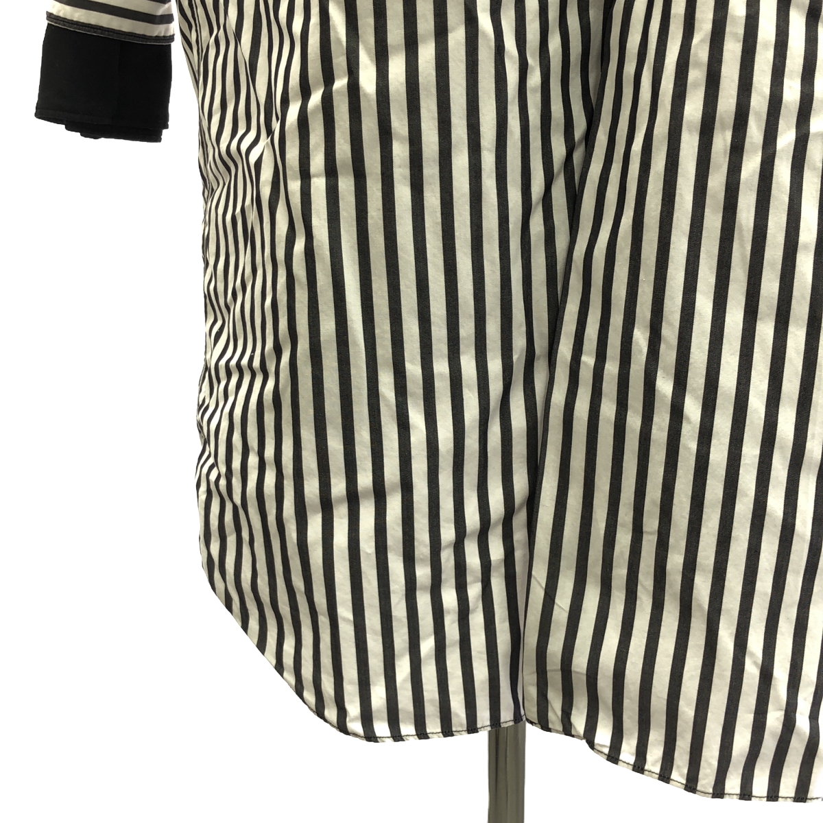 COMME des GARCONS / コムデギャルソン | 2011SS | 多重人格 ストライプ ロングブラウス | S | レディース