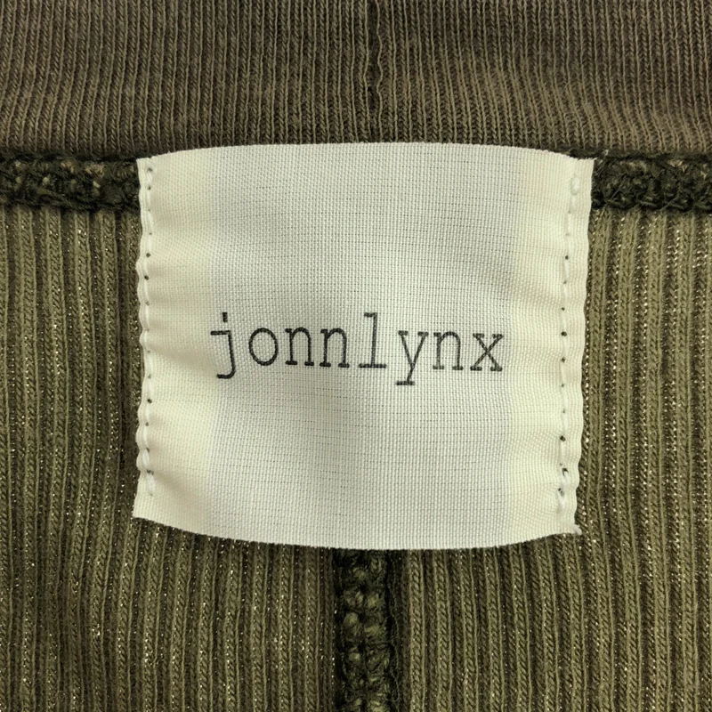 jonnlynx / ジョンリンクス | 異素材切替 リブカットソー |