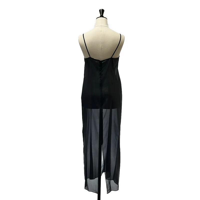 AURALEE / オーラリー | 2025AW | FOIL PRINTED SILK LAWN SLIP DRESS / シルク ドレス ワンピース | 1 | レディース