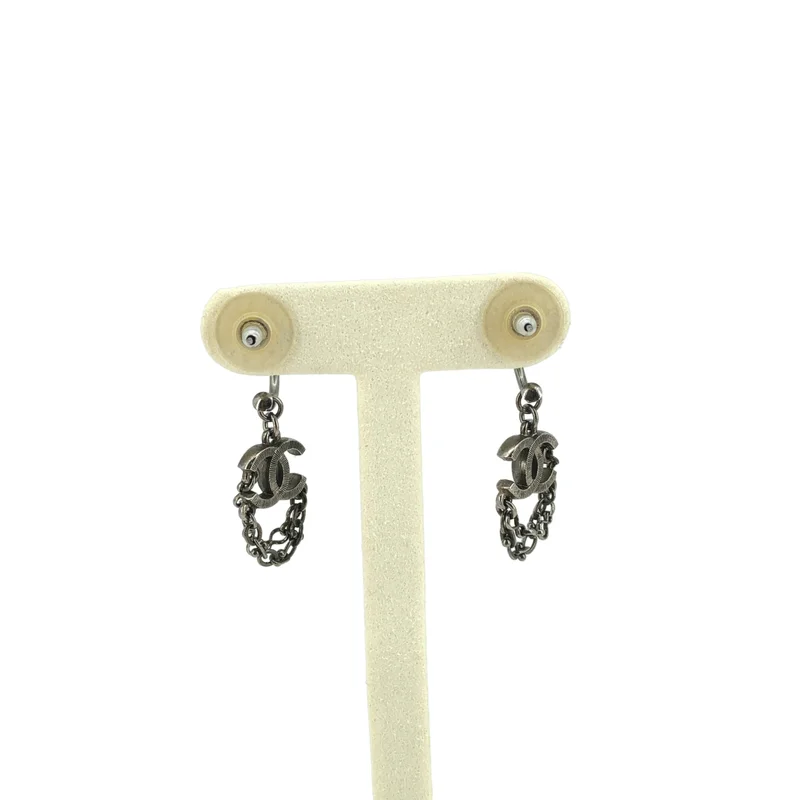 CHANEL / シャネル | ココマーク チェーン ピアス |