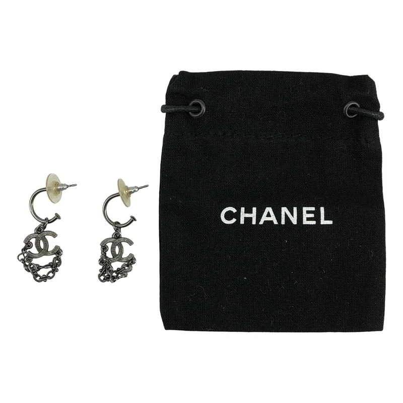 CHANEL / シャネル | ココマーク チェーン ピアス |